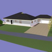 plan garage projet avant